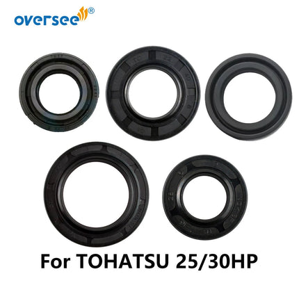 346-60111 Oil Seal Repair Kit For Tohatsu Outboard Motor 25HP 30HP Shaft Seals Crankshaft Seals 126-00121 346-00122 346-01215