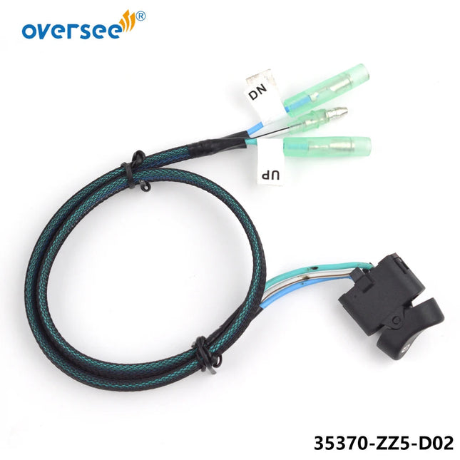 35370-ZZ5-D02 Boat Motor Power Trim & Tilt Switch for Honda Outboard Side Remote Control Box 24800-ZZ5-A02