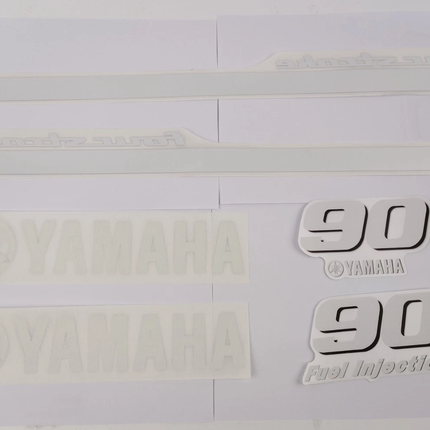For Yamaha 4 Stroke 90HP 4T Outboard Graphics/Sticker Kit Anti-UV Top Cowling