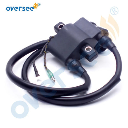 3A0-06048 Ignition Coil For Tohatsu Mercury Outboard Motor Parts 25 30HP 3A0-06048-1 160643 8M0047311 with Plug Cap