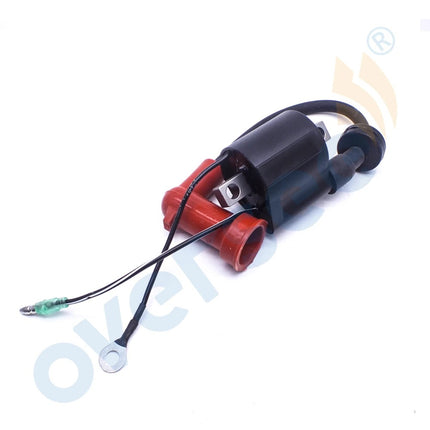 66T-85570 Ignition Coil For Yamaha Outboard Motor 2T 40HP Hidea Seapro HDX 66T-85570-00;Parsun T40-05090100