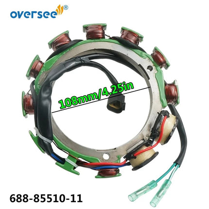 688-85510 Starter Coil For Yamaha 2 Stroke 75HP 85HP 90HP Outboard Motor Parsun 688-85510-01; 688-85510-11