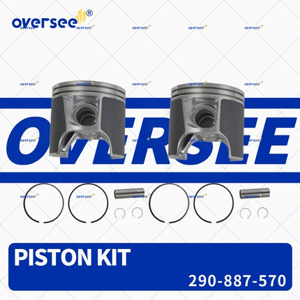290-887-570-F STD Piston + Ring Set For PWC Jet Ski SeaDoo 951 Outboard Engine Piston Kit 47-108
