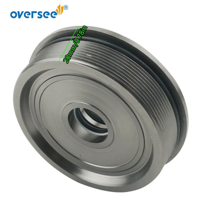 Oversee Marine 67F-43821-00 Reemplazo del conjunto de tornillos para Yamaha 70HP 80HP 90HP 100HP Trim Tilt Assy motor fueraborda de 2 tiempos y 4 tiempos