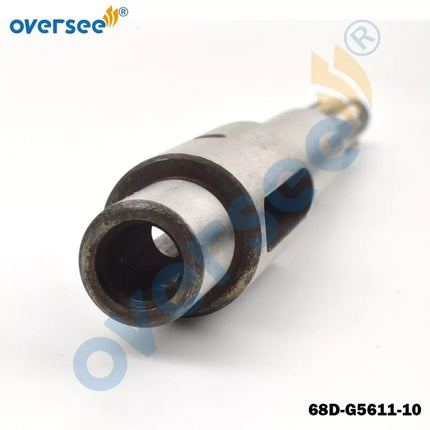 68D-G5611-10 Propeller Shaft Replace For Yamaha Powertec 4HP 5HP Outboard Motor 68D-G5611