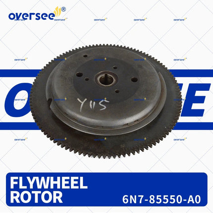 6N7-85550-A0 Electrical Flywheel Rotor For Yamaha Outboard 2T 115-130HP 1990-06 Engine