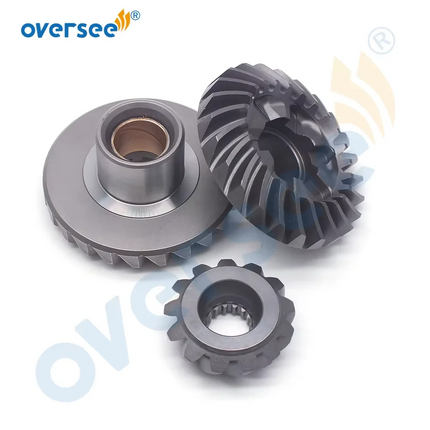 69W Gear set For Yamaha Outboard Motor 4 stroke 60HP Seapro Hidea 69W-45551-00 69W-45560-00 62Y-45570-00 Top Real Engine P...
