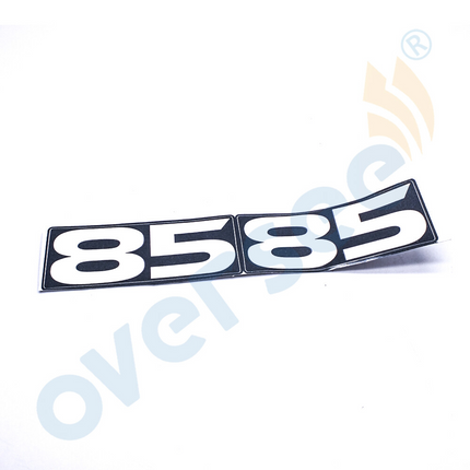 For Yamaha 85hp Two Stroke Outboard Graphics/Sticker Kit Top Cowling Sticker