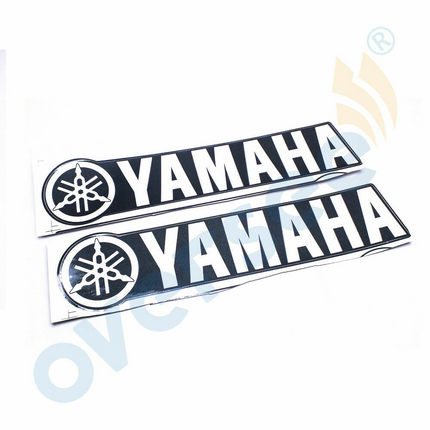 Oversee Outboard Yamaha 90hp Decals Sticker Kit For Top Cowling Marine vinyl