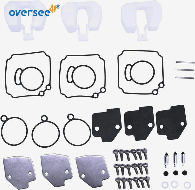 3C8-87122-1 Carburetor Repair Kit For Tohatsu M40 50HP 2T Outboard Engine 3pcs/set