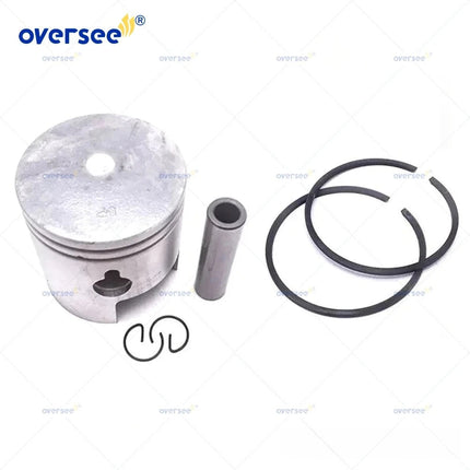 3LD-00001-1 STD Piston with Ring Set 350-00011 3LD-00011 For Tohatsu 18HP MX18E2 Outboard Engine Hidea HDX T18 3LD-00001 60mm