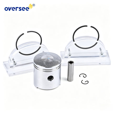 309 Piston Kit Std For Tohatsu Outboard Motor 2.5HP 3.5HP Parsun 3.6HP T3.6-04020001 309-00001, 302-00011 47mm