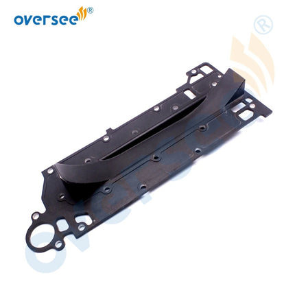 Oversee Junta de cubierta de escape marino 6H3-41112-A0 reemplazo para motor fueraborda Parsun Yamaha 60HP 70HP de 2 tiempos