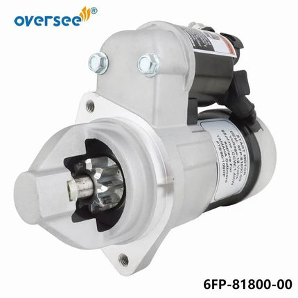 6FP-81800 Starter Motor Assy for Yamaha Outboard F75 F90 HP Engine 6FP-81800-00 High Quality Starting Motor