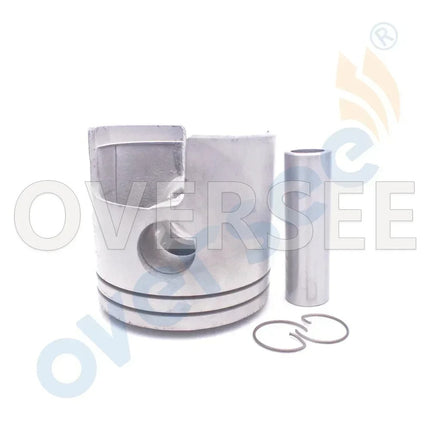 6L2-11631-00-97 Piston Set & Rings STD For Yamaha Outboard 25HP 6L2 6L3 Engine Boat Motor Top Real Engine Part Oversee Mar...
