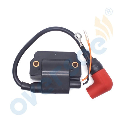 6E5-85570 Ignition Coil For Yamaha Outboard Parts 115HP 2 Stroke 3 CYL  6E5-85570-11 6E5-85570-00 inclued the spark plug cap