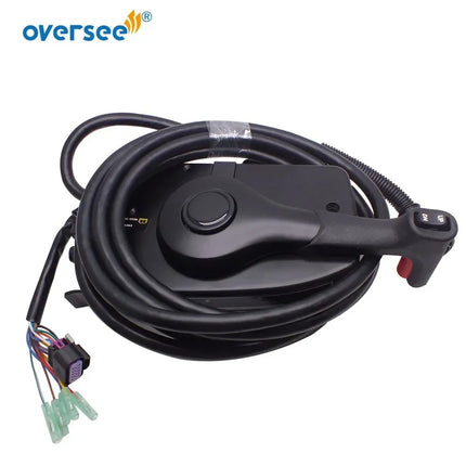 881170A13 Remote Control Box With 14 Pin 15FT Cable Side Mount For Mercury Outboard Engine