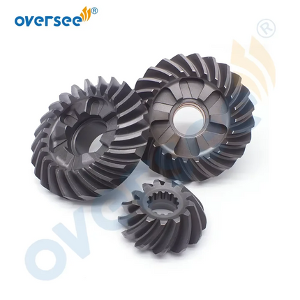 69W Gear set For Yamaha Outboard Motor 4 stroke 60HP Seapro Hidea 69W-45551-00 69W-45560-00 62Y-45570-00 Top Real Engine P...