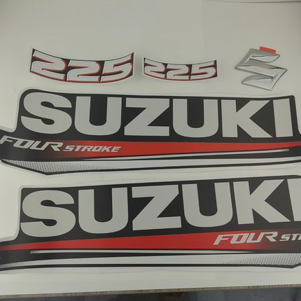 Top Cowling Sticker For Suzuki 4 Stroke 225HP Graphics/Sticker Kit Decals