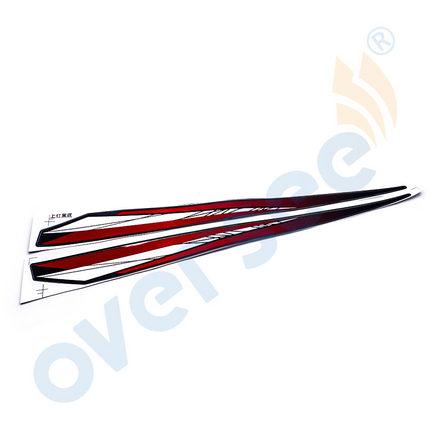For Yamaha 85hp Two Stroke Outboard Graphics/Sticker Kit Top Cowling Sticker