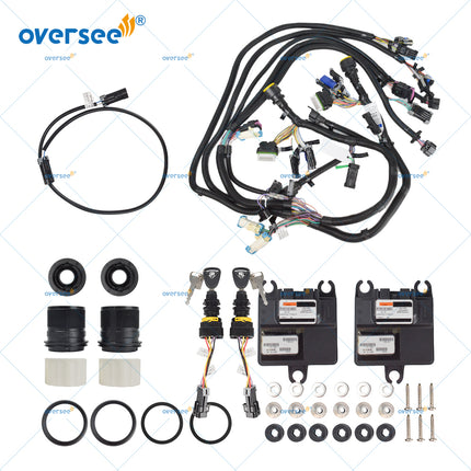 8M0079499 Mercury Verado Dual Console Binnacle Kit w/ DTS Rigging Kit