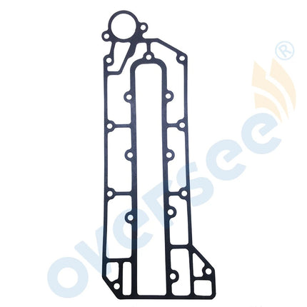 Oversee Junta de cubierta de escape marino 6H3-41112-A0 reemplazo para motor fueraborda Parsun Yamaha 60HP 70HP de 2 tiempos