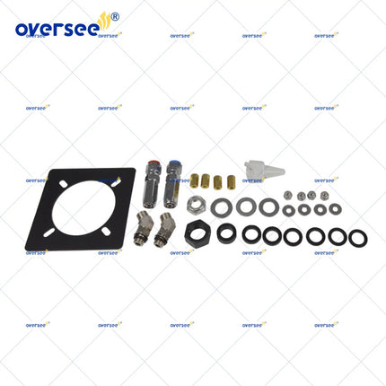 350HP Boat Hydraulic Steering Cylinder Kit For Yamaha Mercury BayStar Teleflex Marine Outboard Steering Boat Accessories