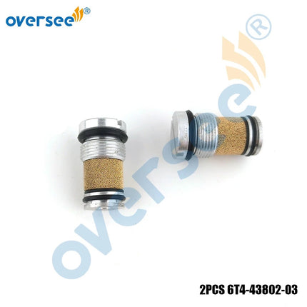 6T4-43802-03 Valve Sub Assembly for Yamaha 25HP 40HP 50HP 60HP 70HP 225HP 250HP Outboard
