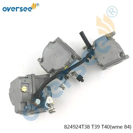 824924T38 T39 T40 Carburetor Assy Set WME 84 Series For Mercury 65-75HP Outboard Engine