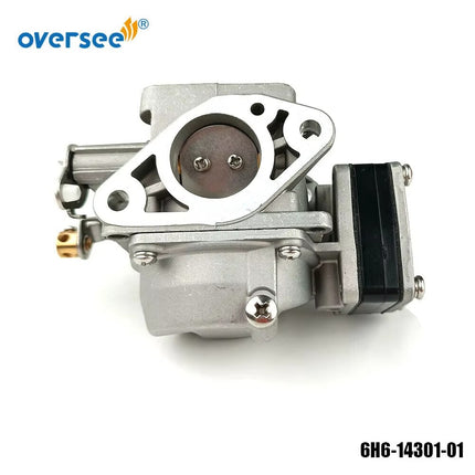 6H6-14301-01 Carburetor For Yamaha 6HP 6C 2 Stroke Outboard Engine Boat Motor aftermarket parts 6H6-14301
