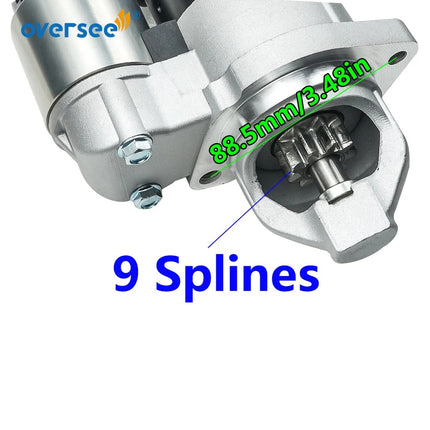 31100-95J00 Starter for Suzuki Outboard Motor OMC 5036972; 31100-95J00, 31100-95J01, S114-924A; 410-44081