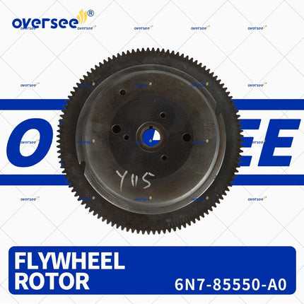 6N7-85550-A0 Electrical Flywheel Rotor For Yamaha Outboard 2T 115-130HP 1990-06 Engine