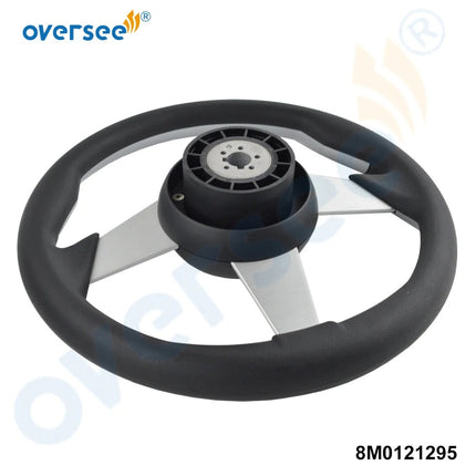 8M0121295 Steering Wheel 13.8 IN for Mercury Outboard Engine Boat Handle (Original)