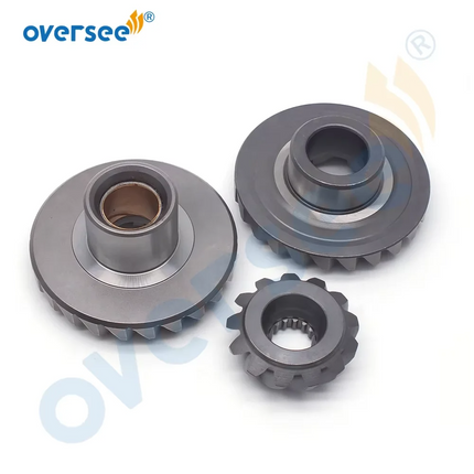 69W Gear set For Yamaha Outboard Motor 4 stroke 60HP Seapro Hidea 69W-45551-00 69W-45560-00 62Y-45570-00 Top Real Engine P...