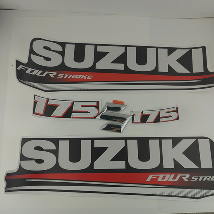 Top Cowling Sticker For Suzuki 4 Stroke 175HP Graphics/Sticker Kit Decals