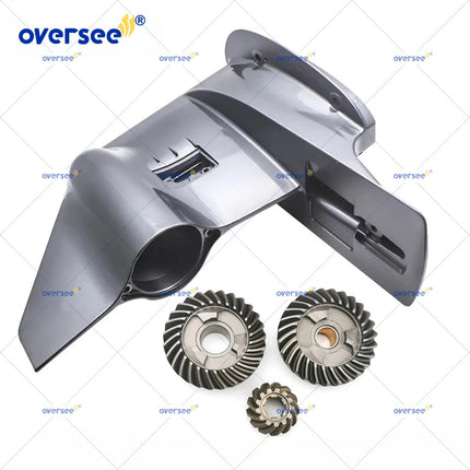 61N-45311-02-4D Lower Casing and Gear Set 61N-45560, 61N-45570, 61N-45551 For YAMAHA 2T 25HP 30HP Outboard Parts Gear Box