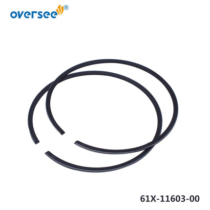 61X-11603 Piston Ring Set STD For Yamaha Jet Ski Waverunner Sj700 Ra700 Ext1100 61X-11603-00 81mm