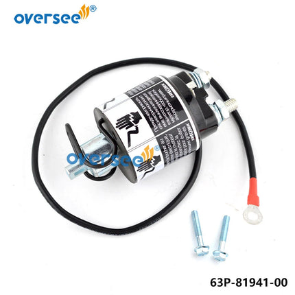 63P-81941-00 Starter Relay Assy for Yamaha 4-Stroke 150HP 200HP 225HP 250HP Outboard Engine 63P-81941-00-00