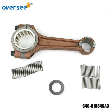 646-818846A3 Connecting Rod Kit For Mercury 70-125HP L3/L4 Outboard Engine Parts 646-818846T6