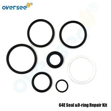 64E Seal & O-ring Repair Kit Tilt Piston Sub For Yamaha 115-225HP 64E-43810 Outboard Engine
