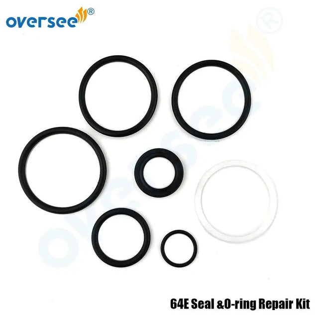 64E Seal & O-ring Repair Kit Tilt Piston Sub For Yamaha 115-225HP 64E-43810 Outboard Engine