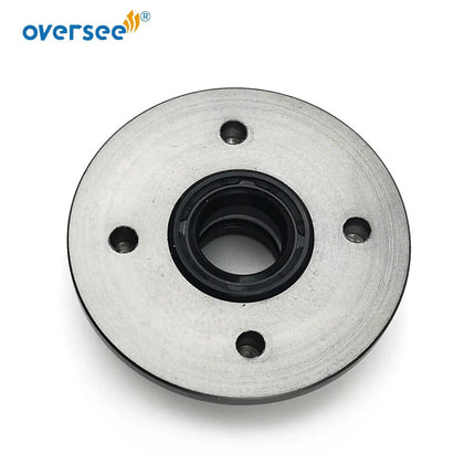 65W-43821 End Cap with Seals 4 Holes 40HP 60HP For Yamaha Outboard Motor Tilt Trim 2T 4T F25; 40HP ;60HP ;65W-43821-11