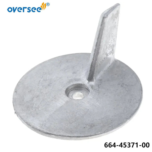 664-45371 Anode Trim Tab Zinc For Yamaha Outboard Motors 25-30-40-50 HP 1986-2006 2/4-stroke 664-45371-01