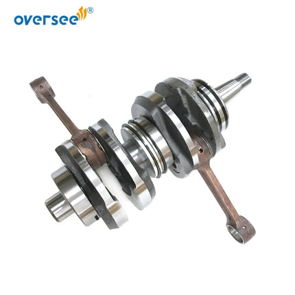 66T-11400-01 Crankshaft Assy For Yamaha 40HP 40X Outboard Engine 2 Stroke 66T-11400