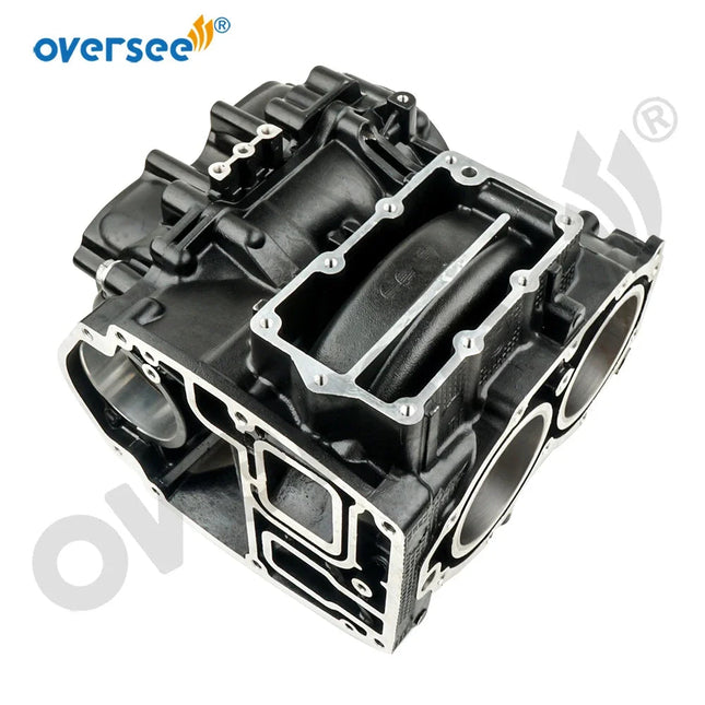 66T-15100-00 Cylinder Crankcase Assy For Yamaha Outboard Motor 2T E40X 40HP Parsun Hidea Seapro HDX 66T-15100-02-1S