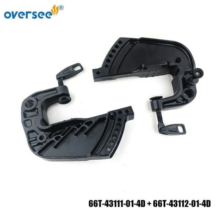 66T-43111-01-4D + 66T-43112-01-4D BRACKET KIT CLAMP Manual For YAMAHA Outboard Engine