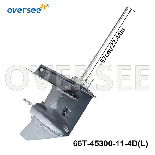 66T-45300-13-4D Lower Unit Assy (L) for Yamaha Outboard Engine 2 Storke 40HP Boat Motor 66T-45300-11-4D Long Shaft