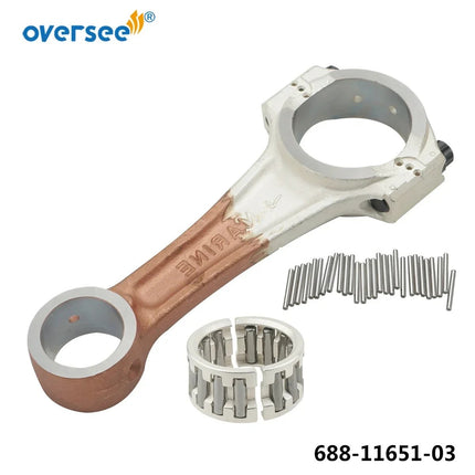 688-11650-03/688-11650-00 Connecting Rod Kit With 93310-730V8 93603-21111 For Yamaha 48HP 85HP 75HP Outboard Boat Engine Motor