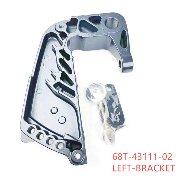 68T-43111-02-4D Right Bracket Clamp For Yamaha Outboard Motor 4T F8C; F6A;68R 69F 68T Series Engines Parsun HDX 68T-43111