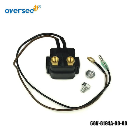 68V-8194A-00-00 68N-81940 Starter Relay Solenoid For Yamaha Outboard 50-150HP Outboard 68V8194A000